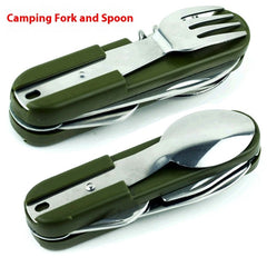 Fork Knife Spoon Multi-function Knife Outdoor Tool